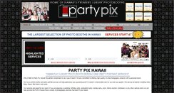 Desktop Screenshot of partypixhawaii.com